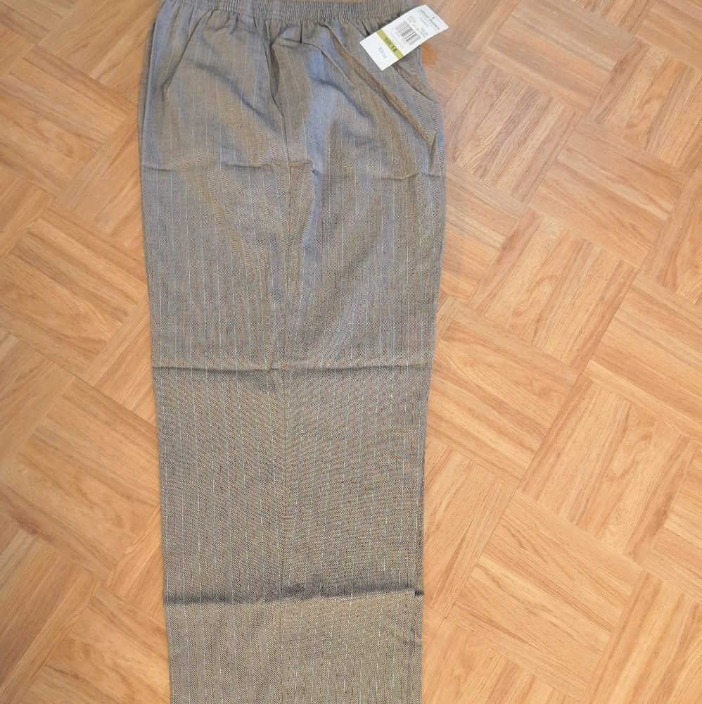 Alfred dunner women's classic pants stretch waist